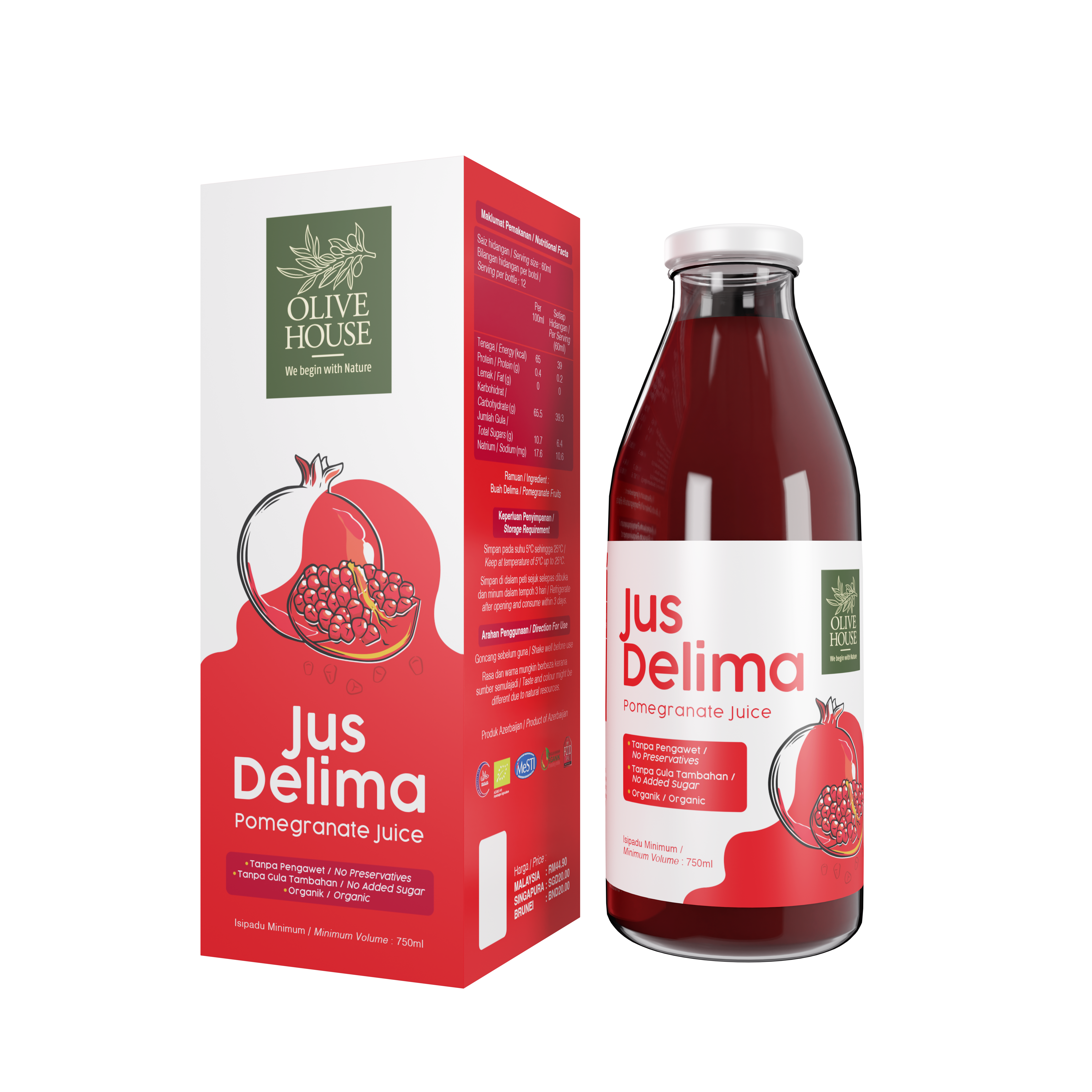 Jus Delima 750ml