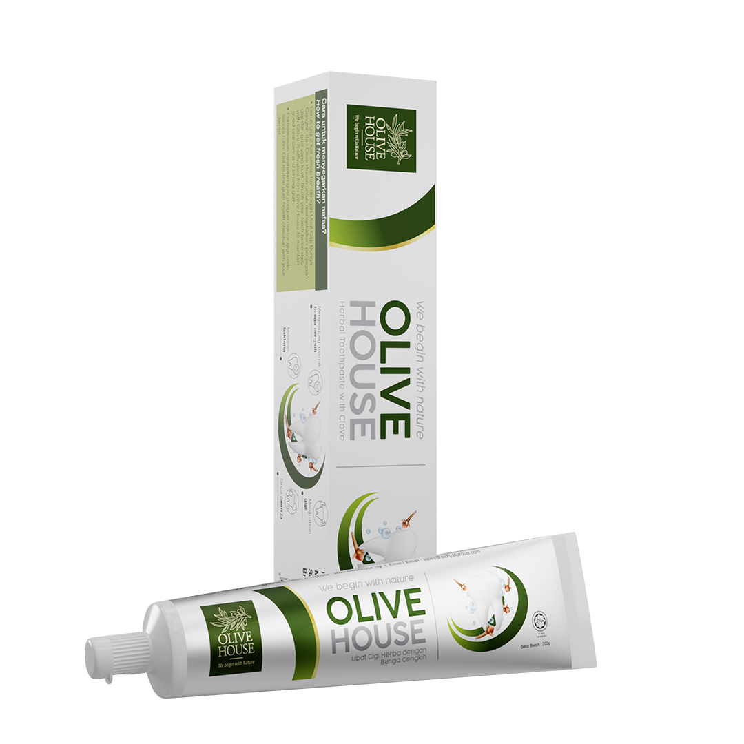 Ubat Gigi Herba Dengan Bunga Cengkih