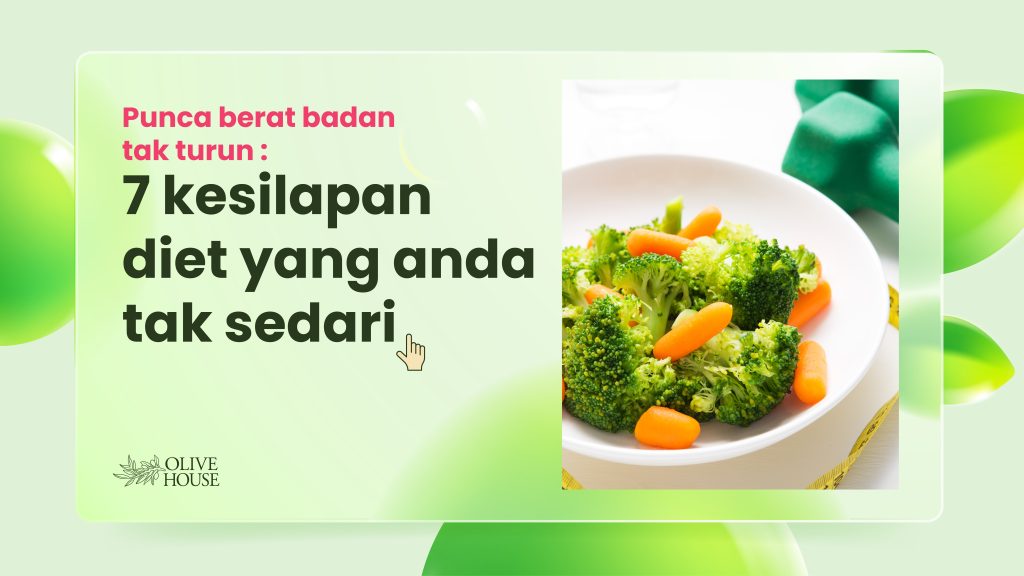 Punca berat badan tak turun